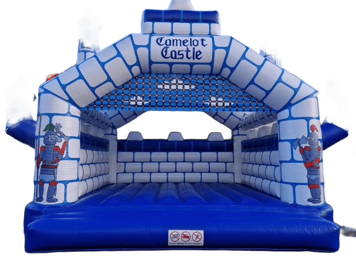 Freigestellte Hüpfburg Camelot Castle aus dem Sortiment
